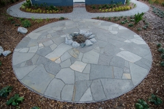 Fire pit seating area