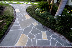 Mortared Hourglass Mosaic