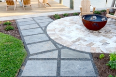 Sandstone with Mexican Beach Pebbles