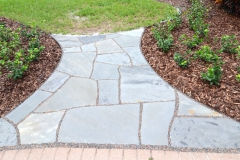 Sandstone with granite gravel