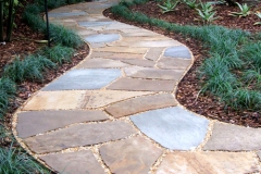 Dry-laid pathway