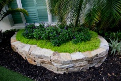 Quartzite Retaining Wall